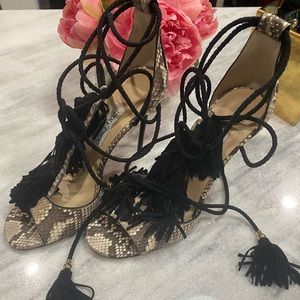 Real python heels by Jimmy Choo!